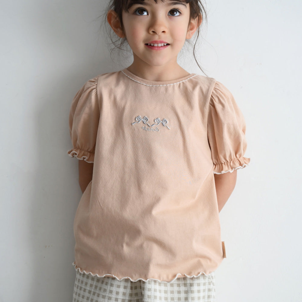 パフスリーブ 半袖 Tシャツ