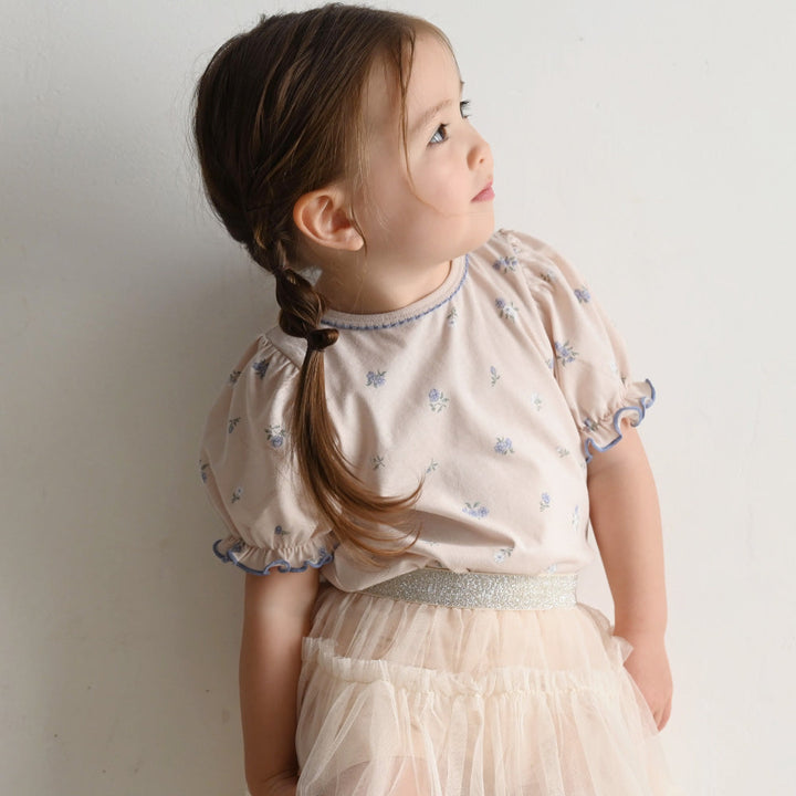 パフスリーブ 半袖 Tシャツ