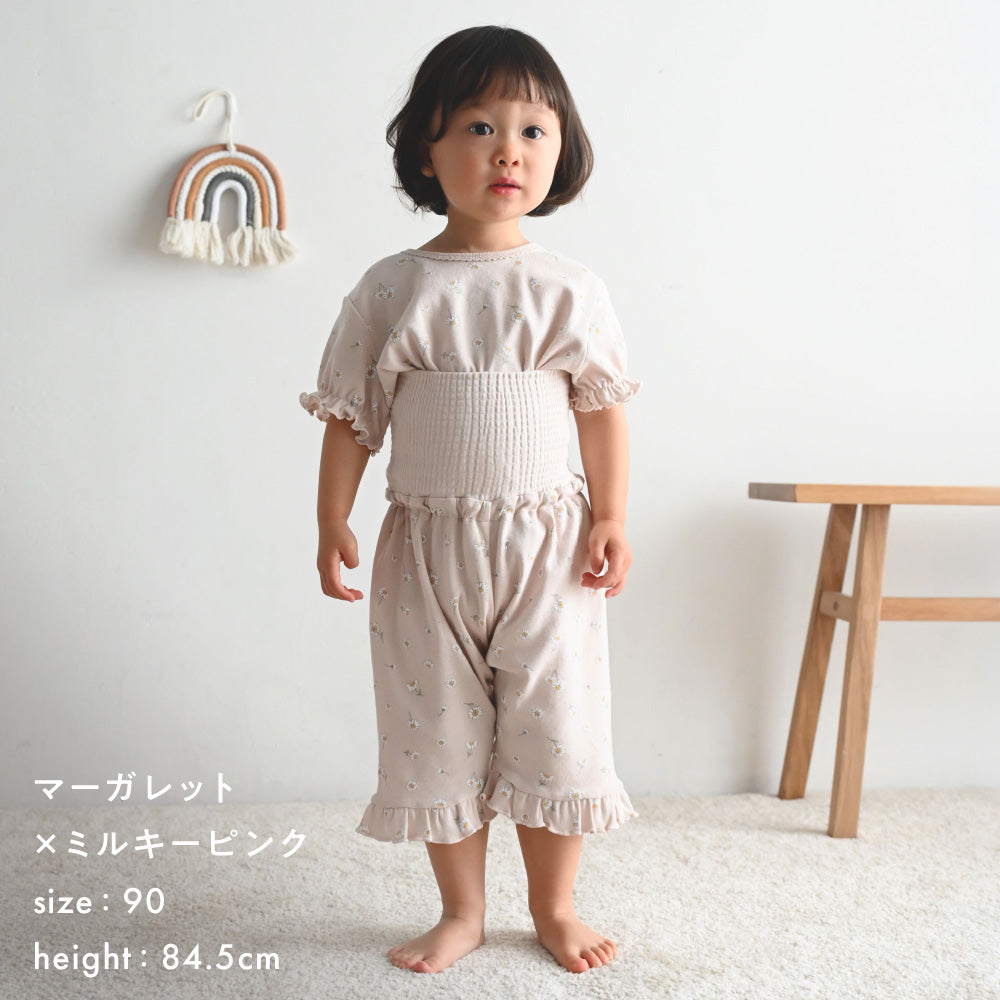 ベビー 半袖 パジャマ フライス