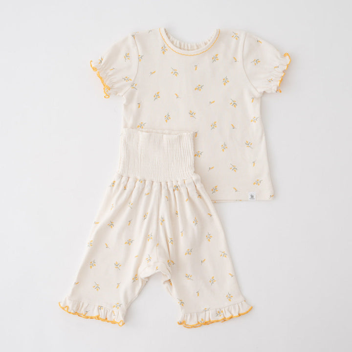 ベビー 半袖 パジャマ フライス