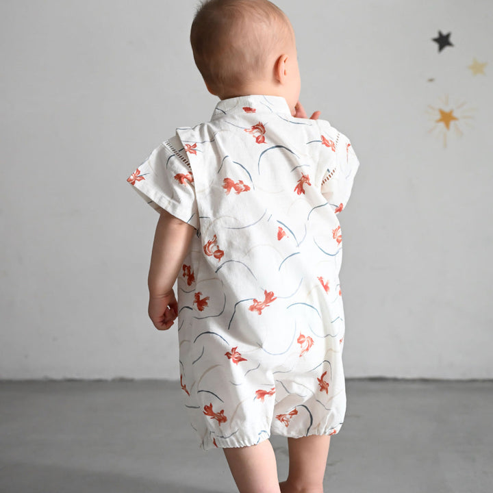 甚平 ロンパース 男の子