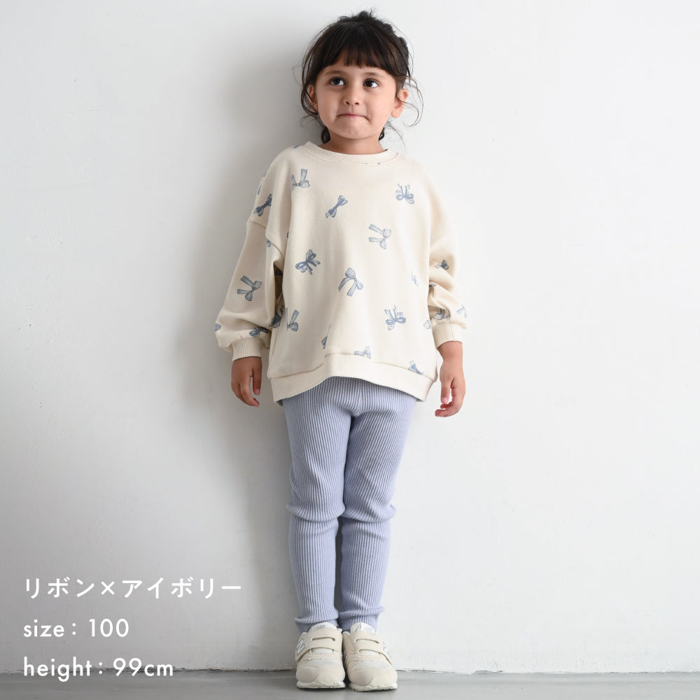 ビッグプリント スウェット トレーナー