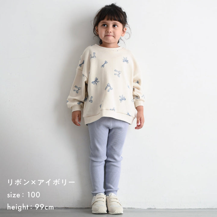 ビッグプリント スウェット トレーナー