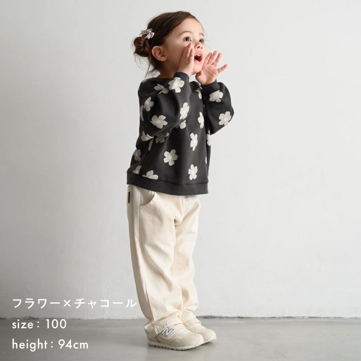 ビッグプリント スウェット トレーナー