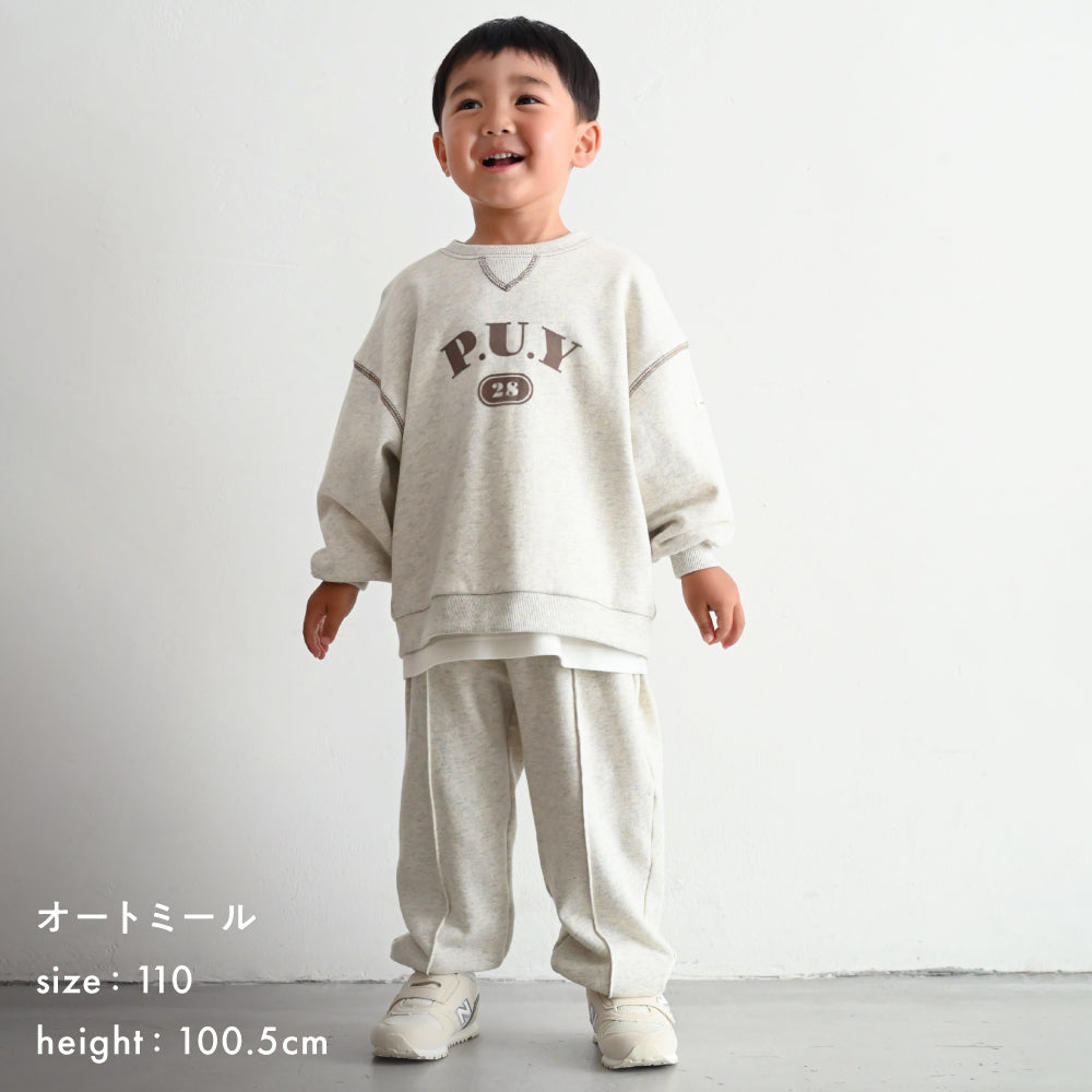 カレッジロゴ スウェット トレーナー