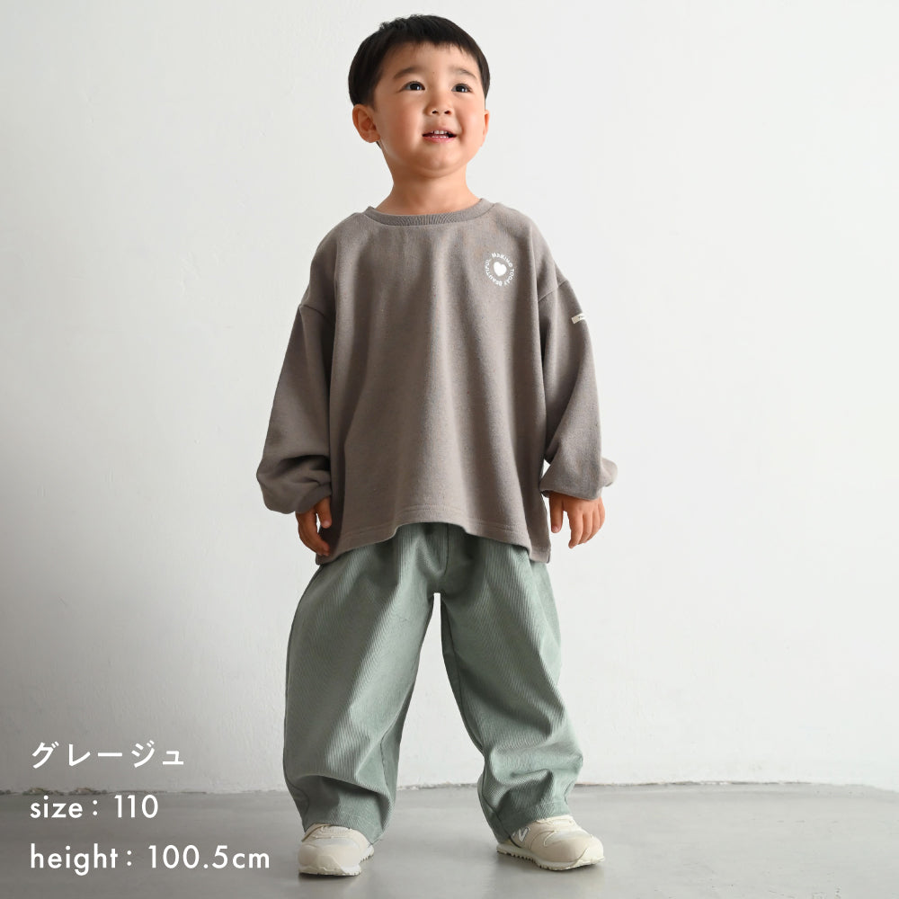 カラーネップ スウェット トレーナー