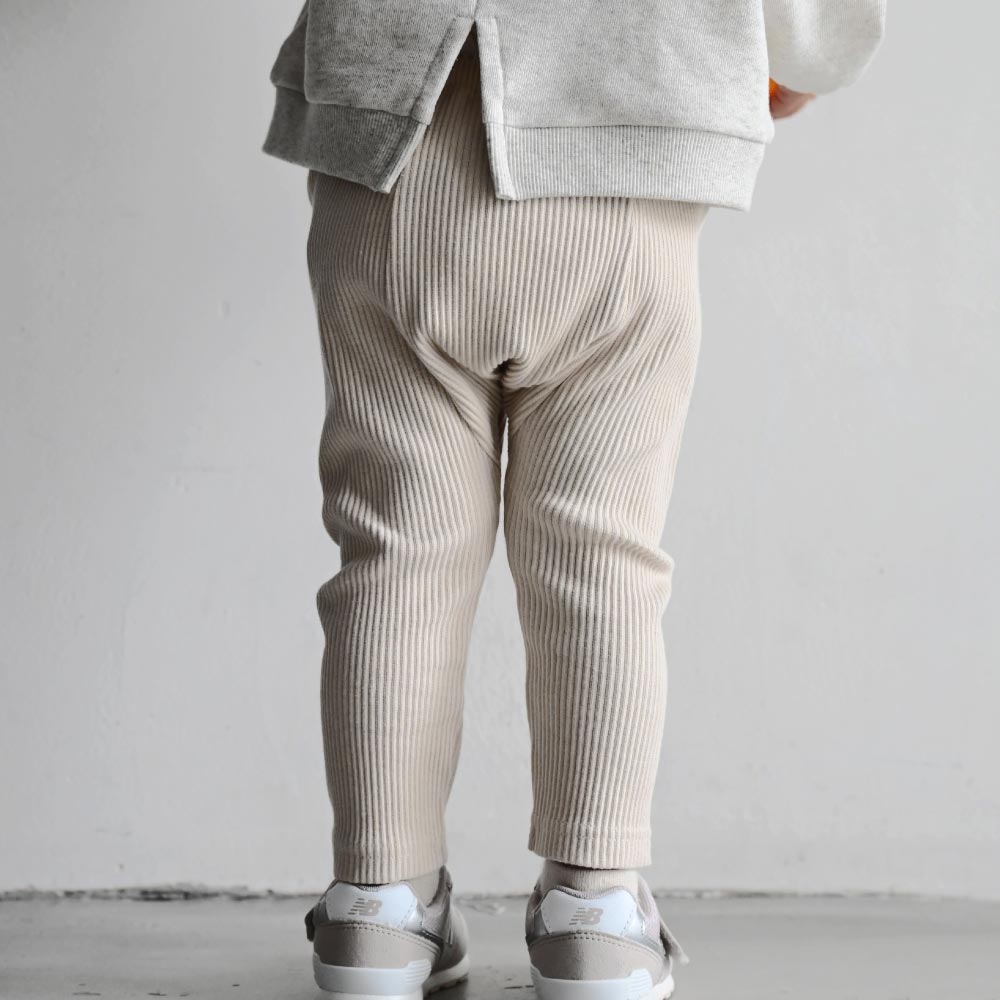 レギンス パンツ リブ