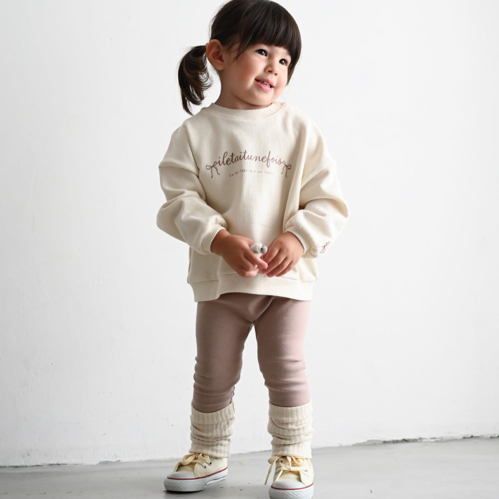 バイカラー ロールアップ レギンス パンツ