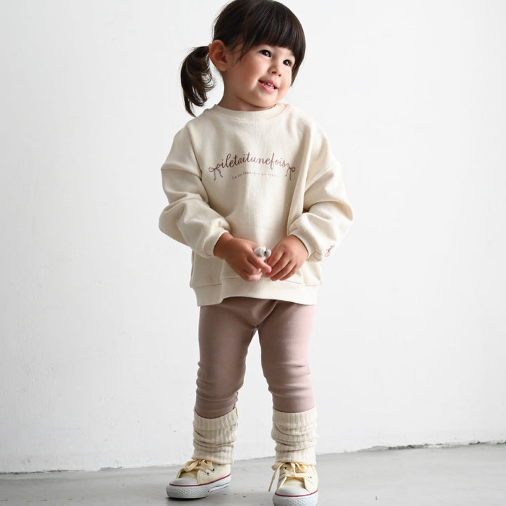 バイカラー ロールアップ レギンス パンツ