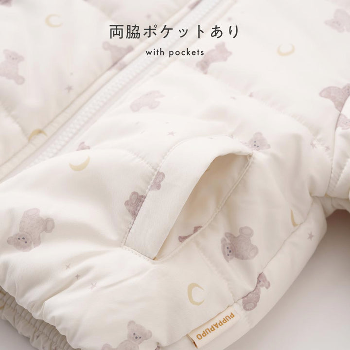 【撥水】 洗える 中わた ジャケット