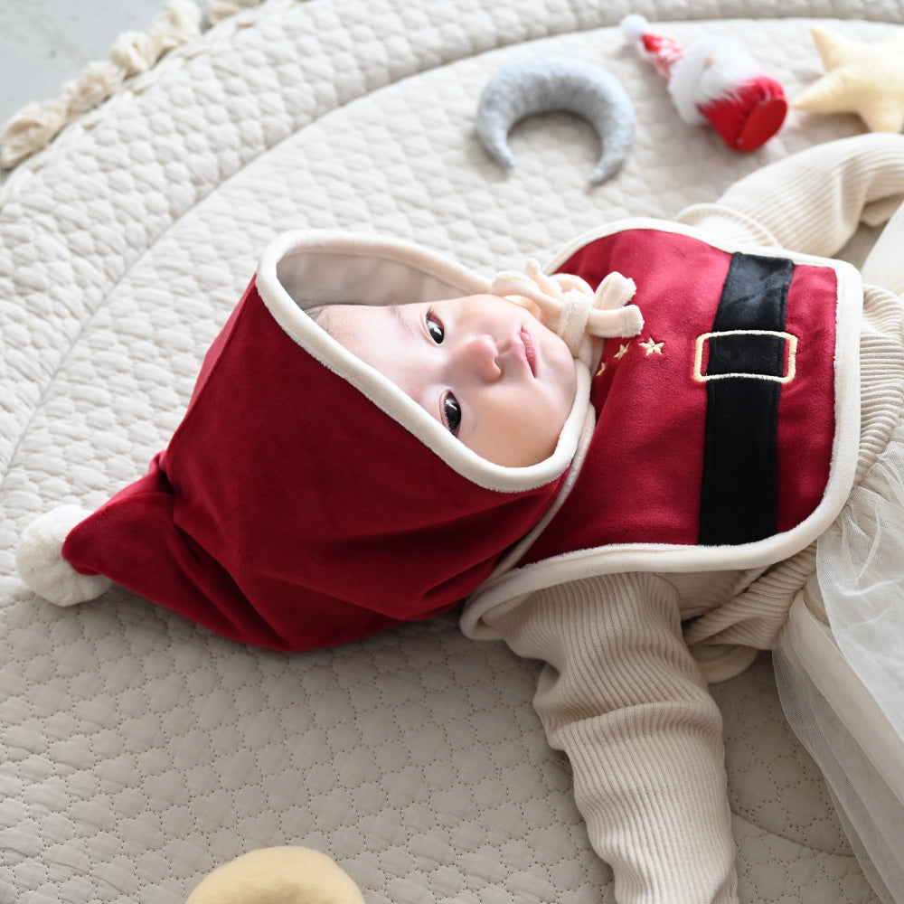 【クリスマス】 コスチューム スタイ ボンネット