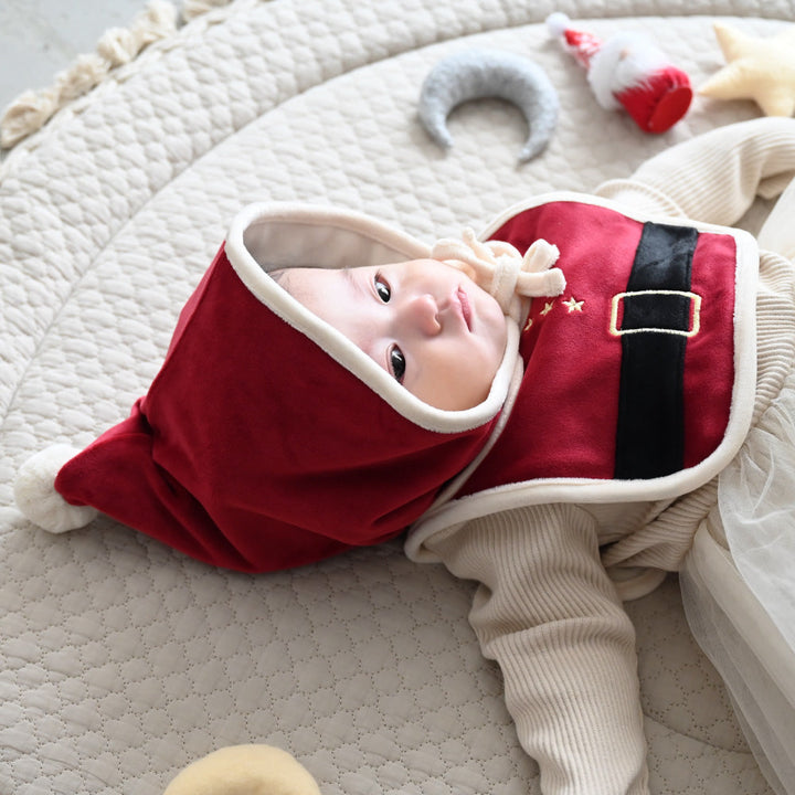 【クリスマス】 コスチューム スタイ ボンネット