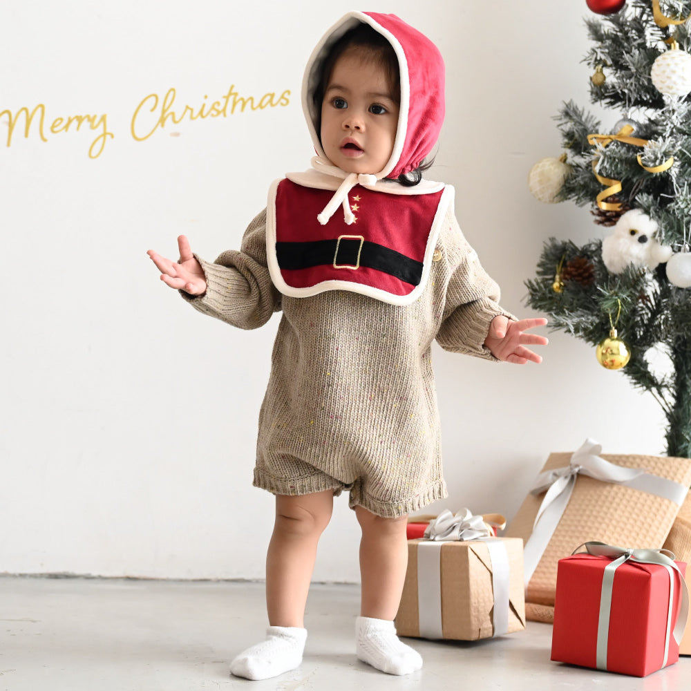 【クリスマス】 コスチューム スタイ ボンネット