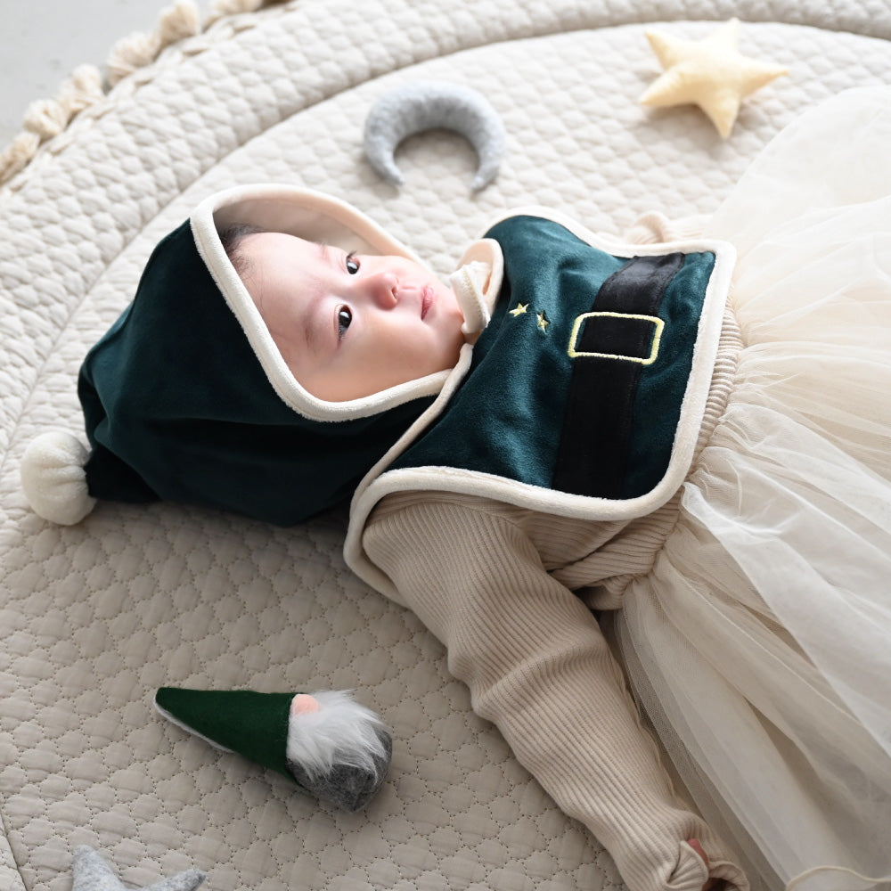 【クリスマス】 コスチューム スタイ ボンネット