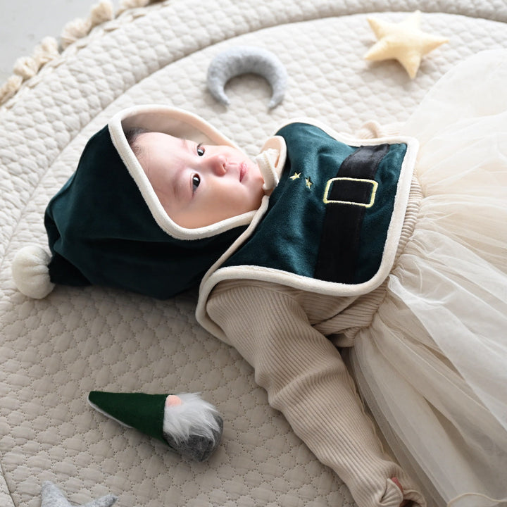 【クリスマス】 コスチューム スタイ ボンネット