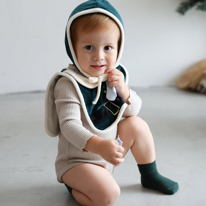 【クリスマス】 コスチューム スタイ ボンネット