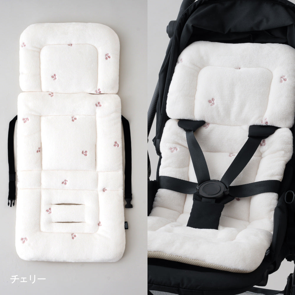 ベビーカーシート クッション フランネル