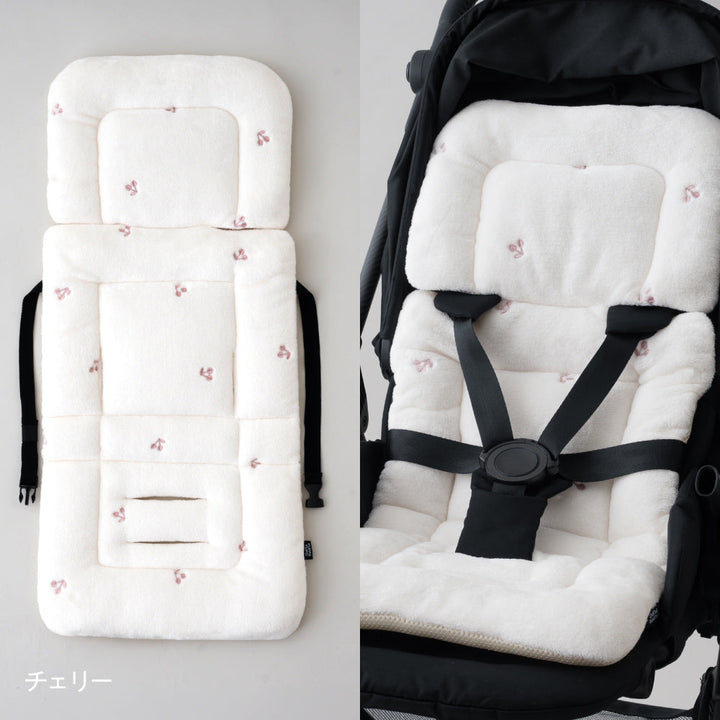 ベビーカーシート クッション フランネル