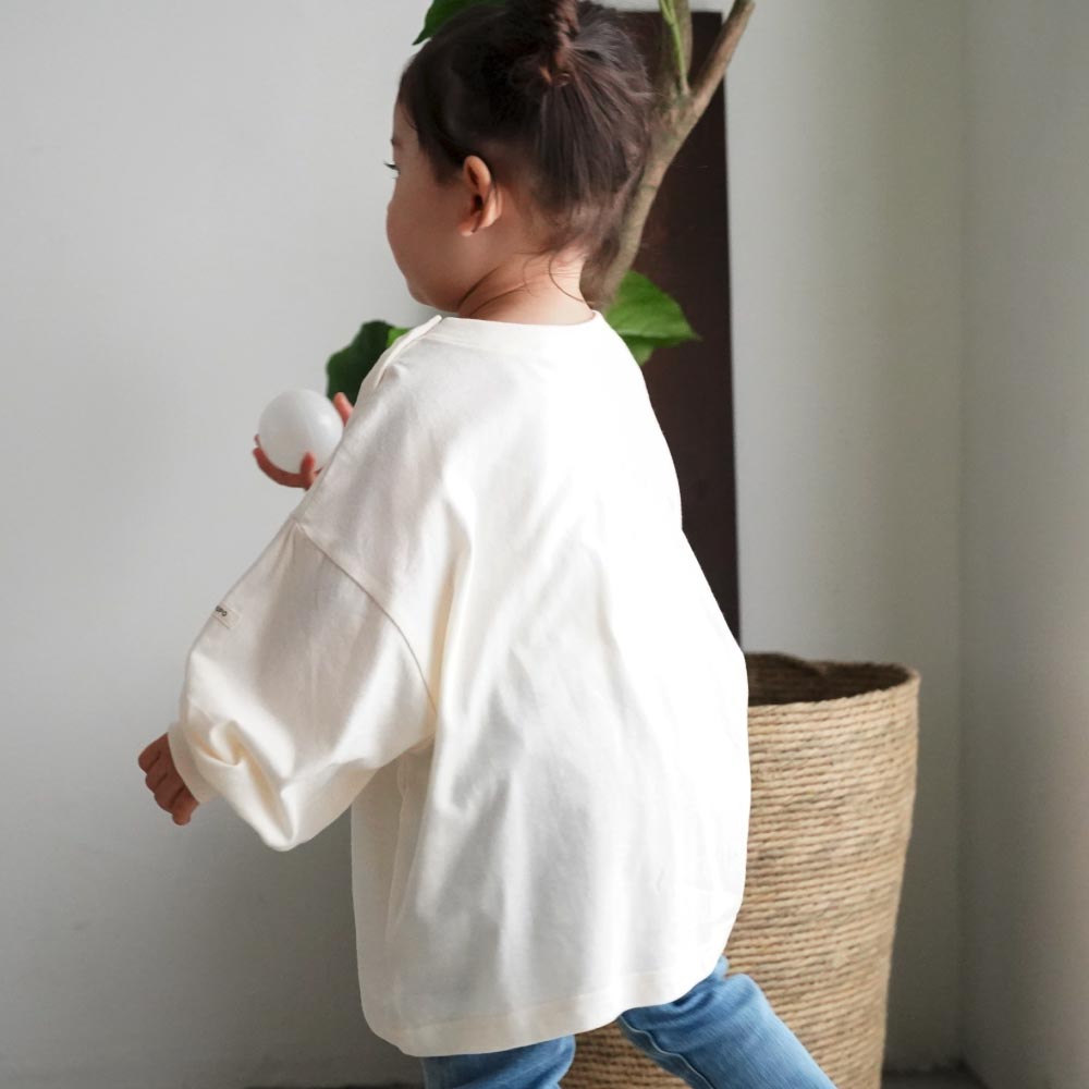 【春夏】カレッジロゴ 長袖 Tシャツ