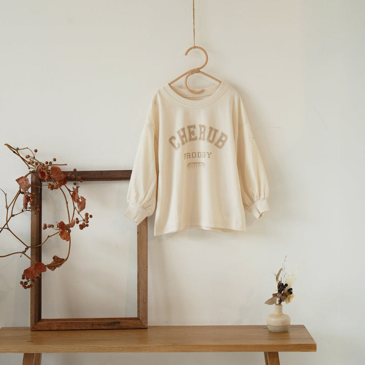 【春夏】カレッジロゴ 長袖 Tシャツ