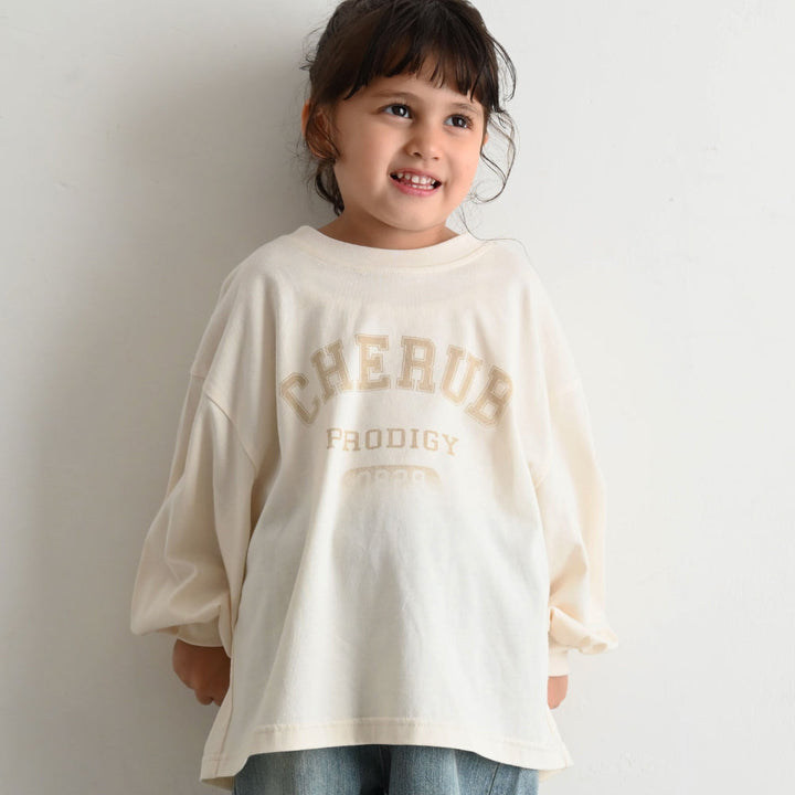 カレッジロゴ 長袖 Tシャツ