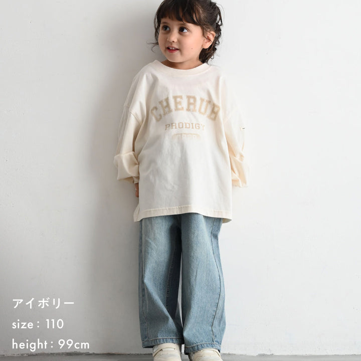 カレッジロゴ 長袖 Tシャツ