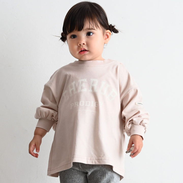カレッジロゴ 長袖 Tシャツ