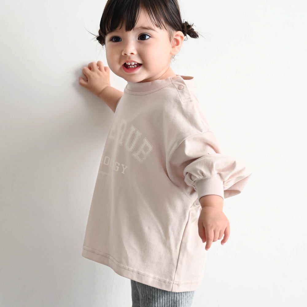 カレッジロゴ 長袖 Tシャツ
