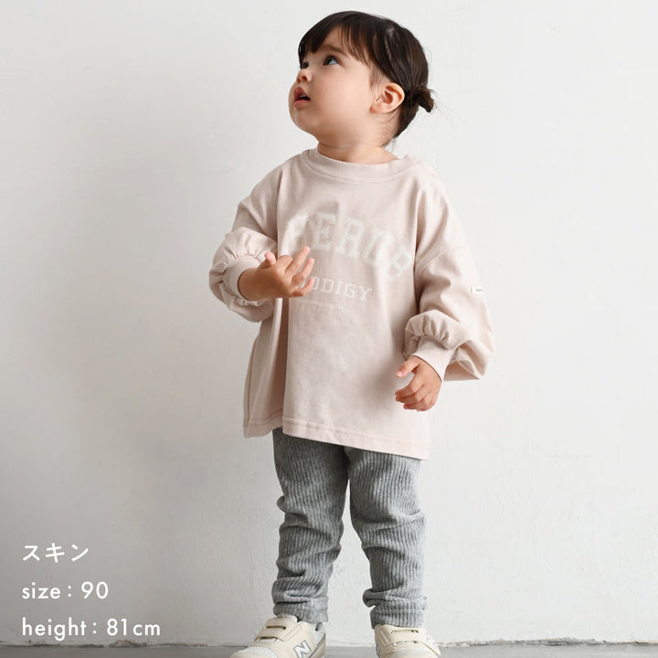 カレッジロゴ 長袖 Tシャツ