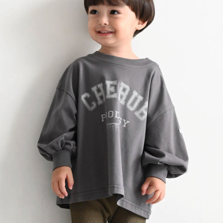 カレッジロゴ 長袖 Tシャツ