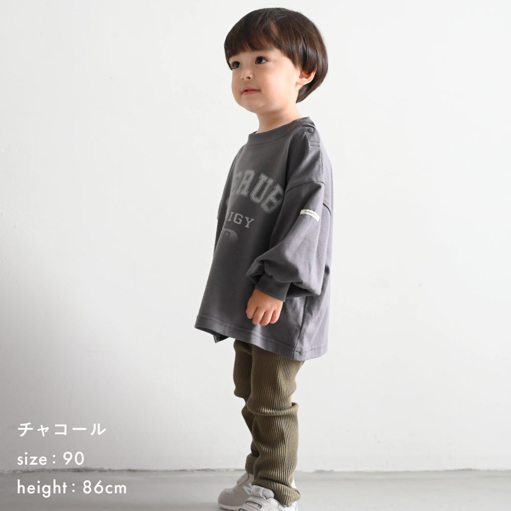 カレッジロゴ 長袖 Tシャツ