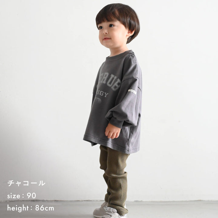 カレッジロゴ 長袖 Tシャツ