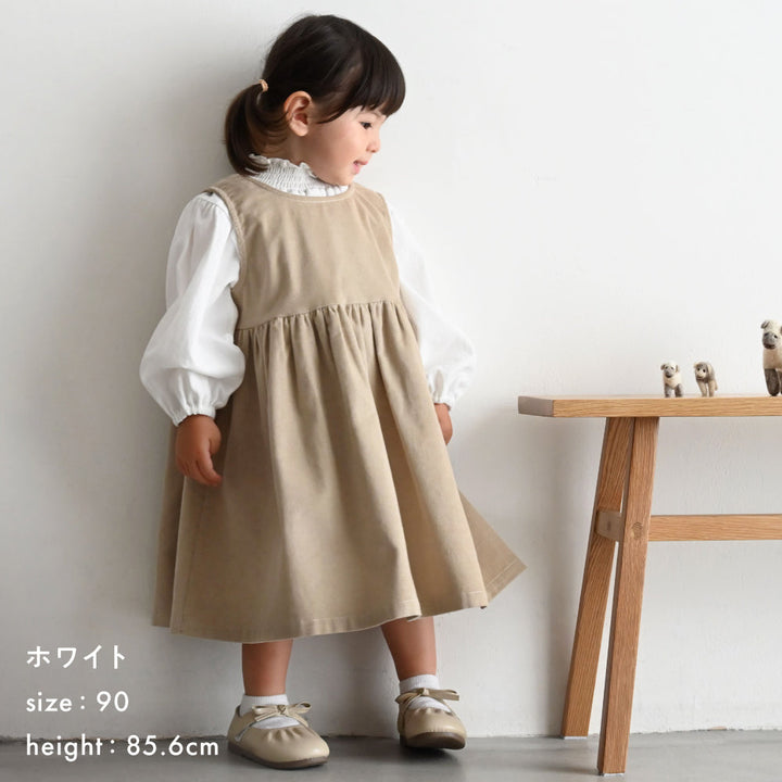 シャーリング 袖ボリューム ブラウス