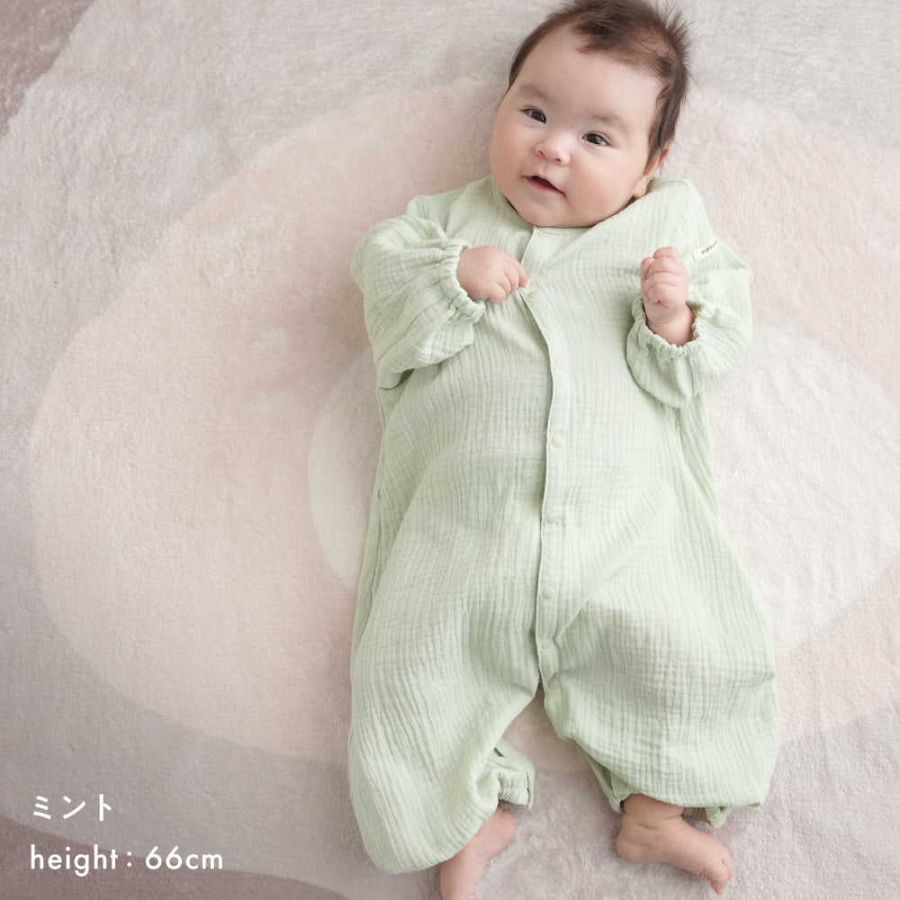 2way カバーオール ロンパース ダブルガーゼ – PUPPAPUPO オフィシャル