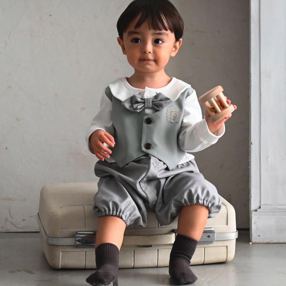 ベビー フォーマル ロンパース