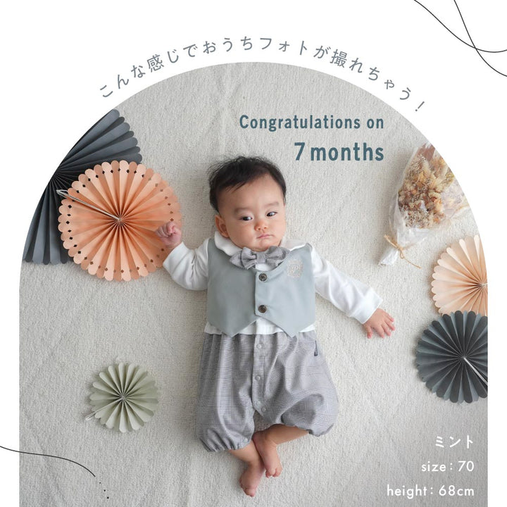 ベビー フォーマル ロンパース