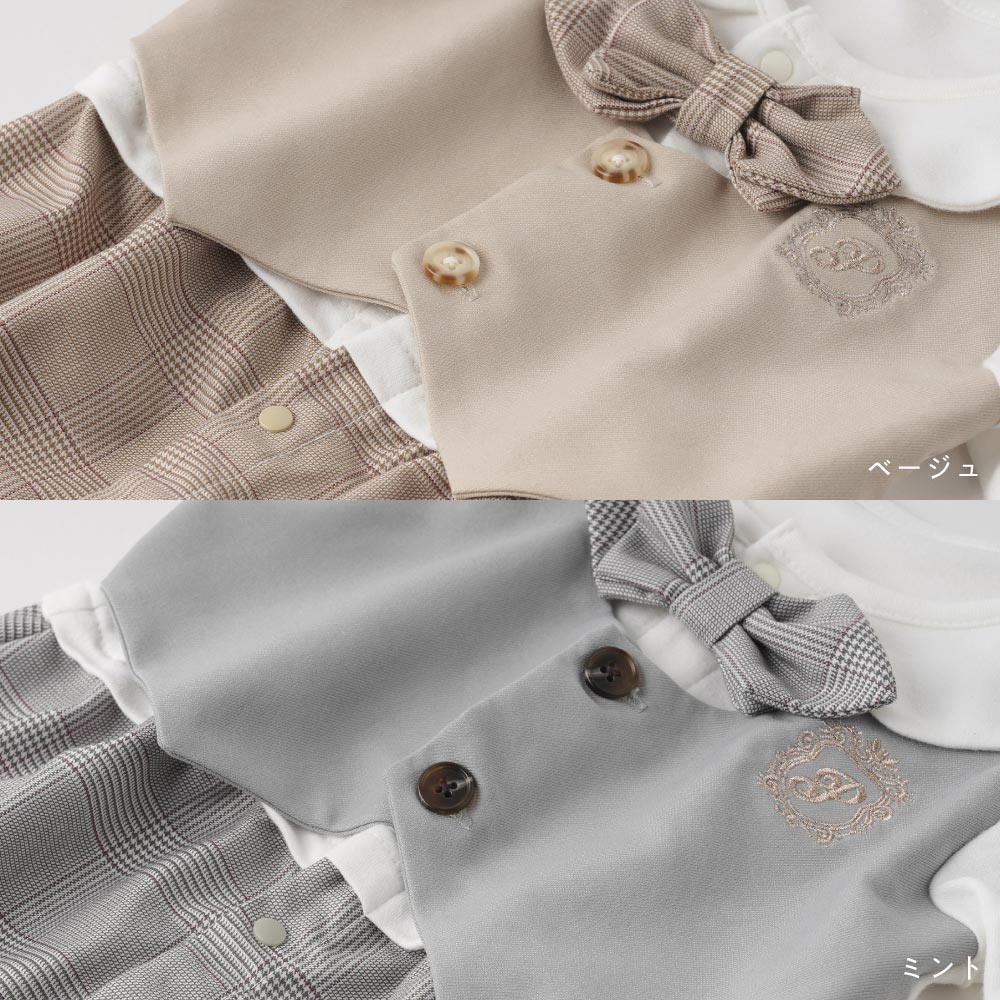 ベビー フォーマル ロンパース