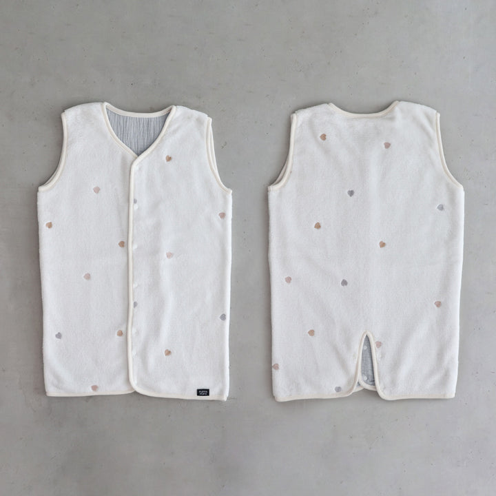 【名入れ刺繍商品】スリーパー フランネル×ガーゼ