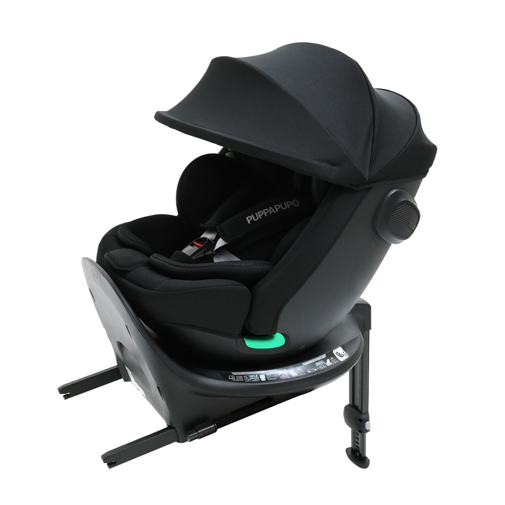 プッパプーポ　チャイルドシート　黒 折りたたみ チャイルドシート ISOFIX – PUPPAPUPO オフィシャル