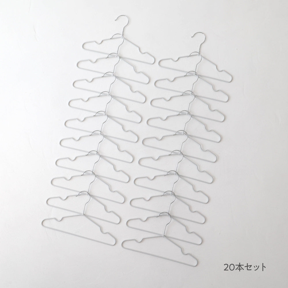 滑りにくい ベビー&キッズ ハンガー