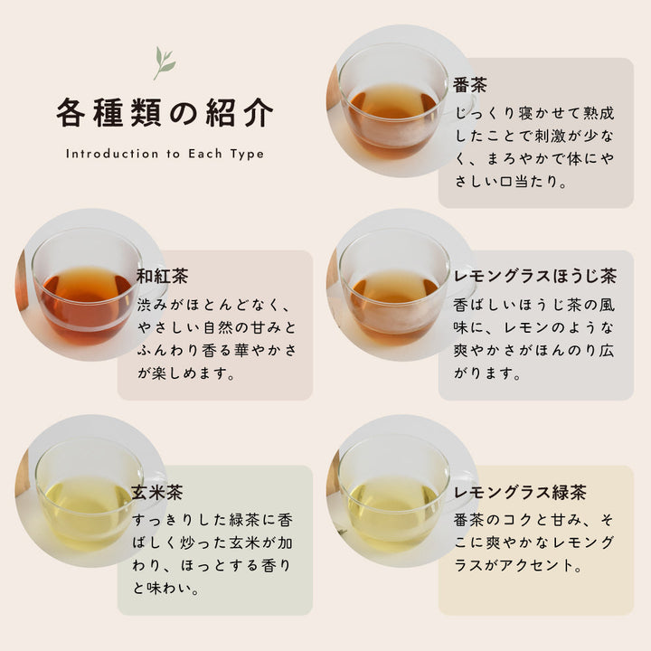 ノンカフェイン ティーバッグ