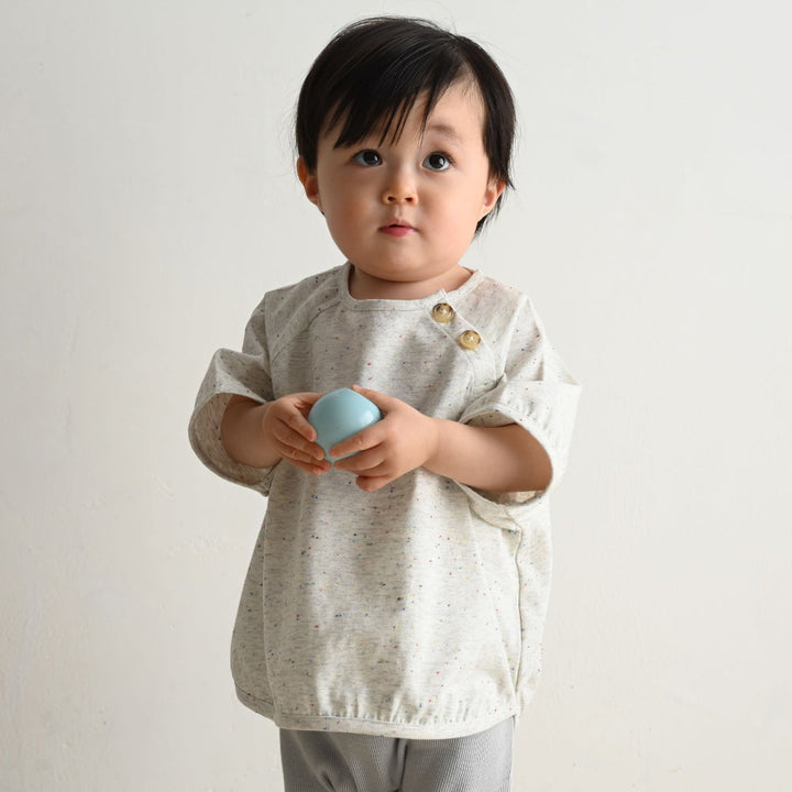 ラグラン 半袖 Tシャツ ネップ