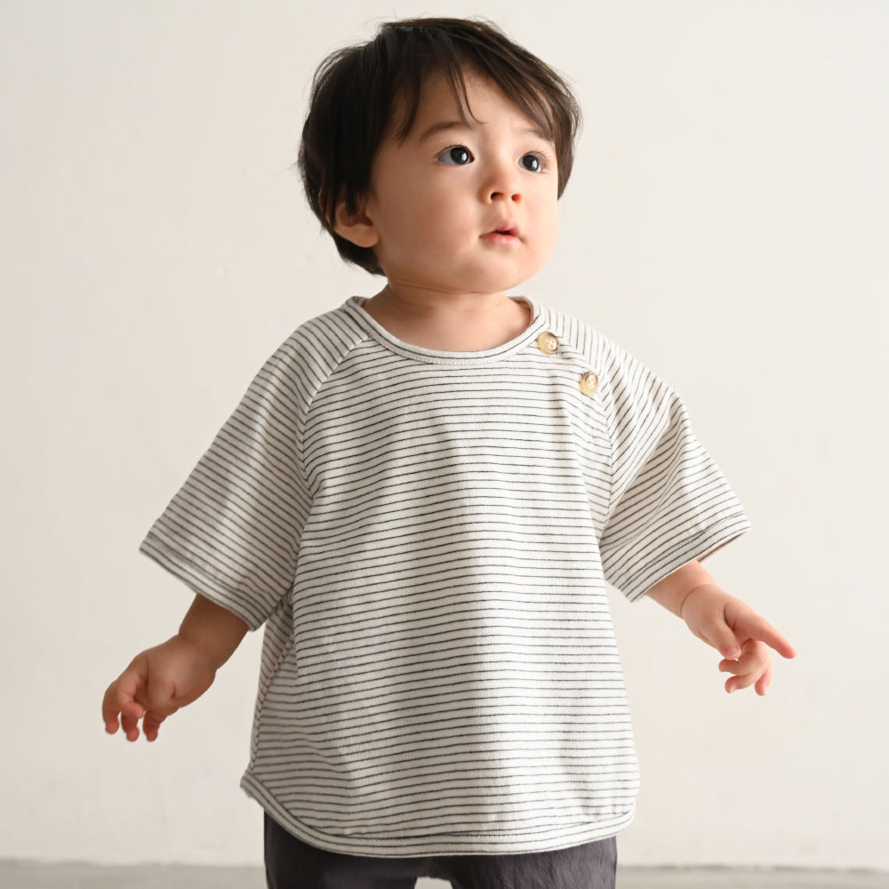 ラグラン 半袖 Tシャツ ボーダー