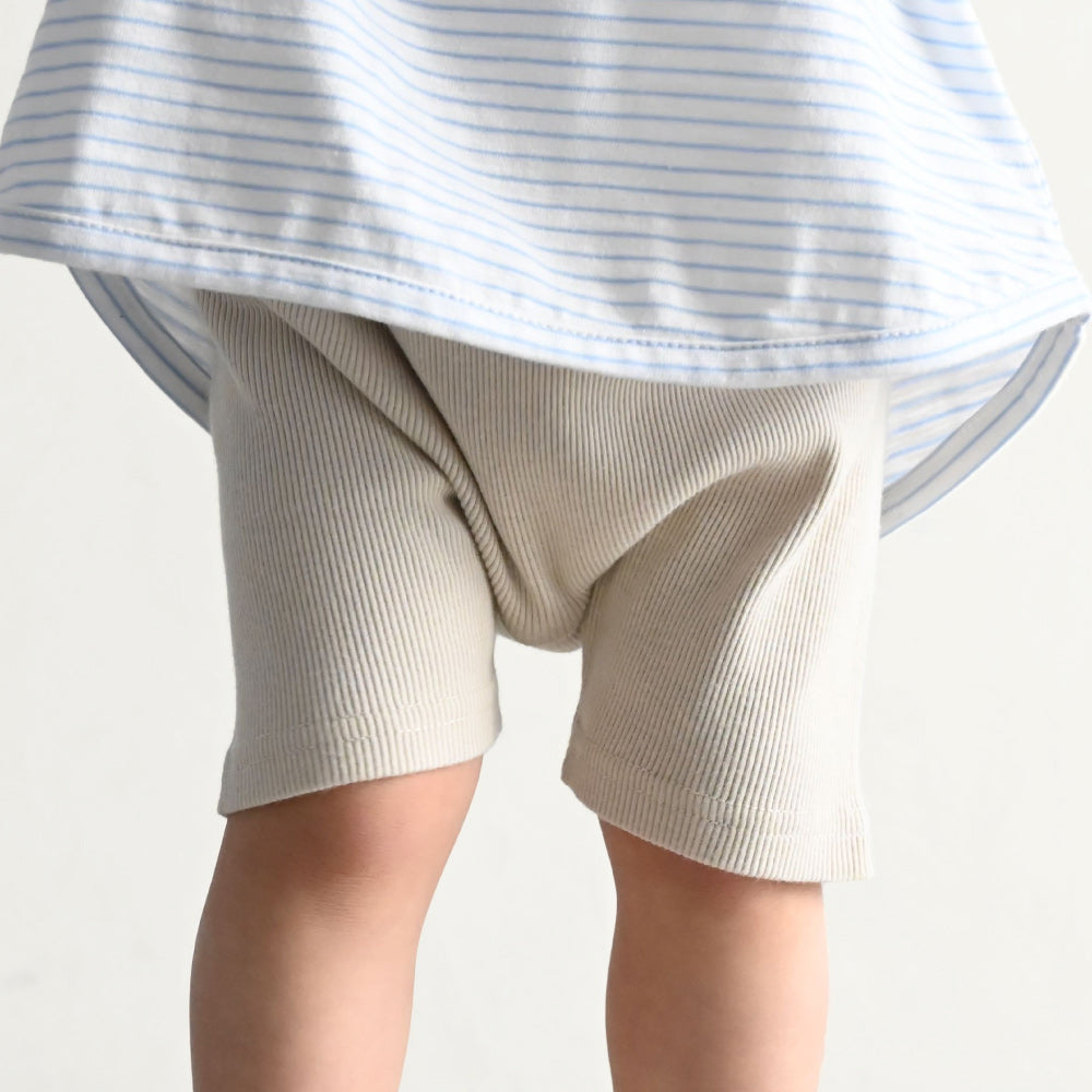 レギンス ハーフ パンツ テレコ