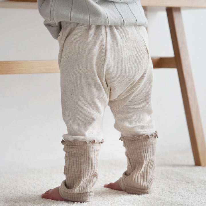 切り替え レギンス パンツ テレコ