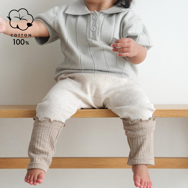 切り替え レギンス パンツ テレコ