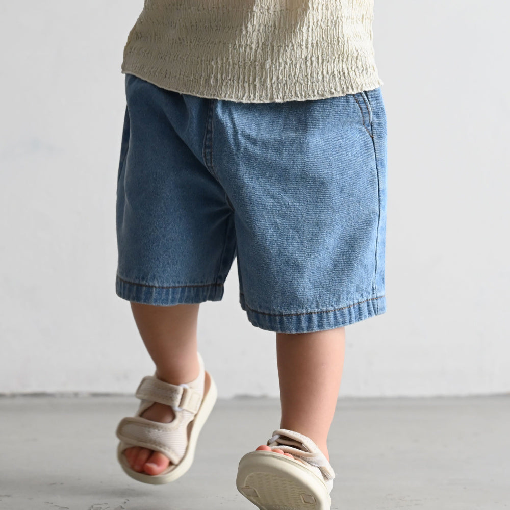 ハーフパンツ デニム