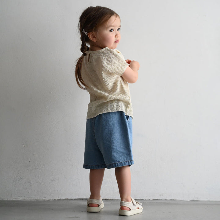 ハーフパンツ デニム