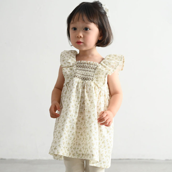 スモッキング ワンピース