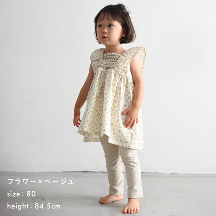 スモッキング ワンピース